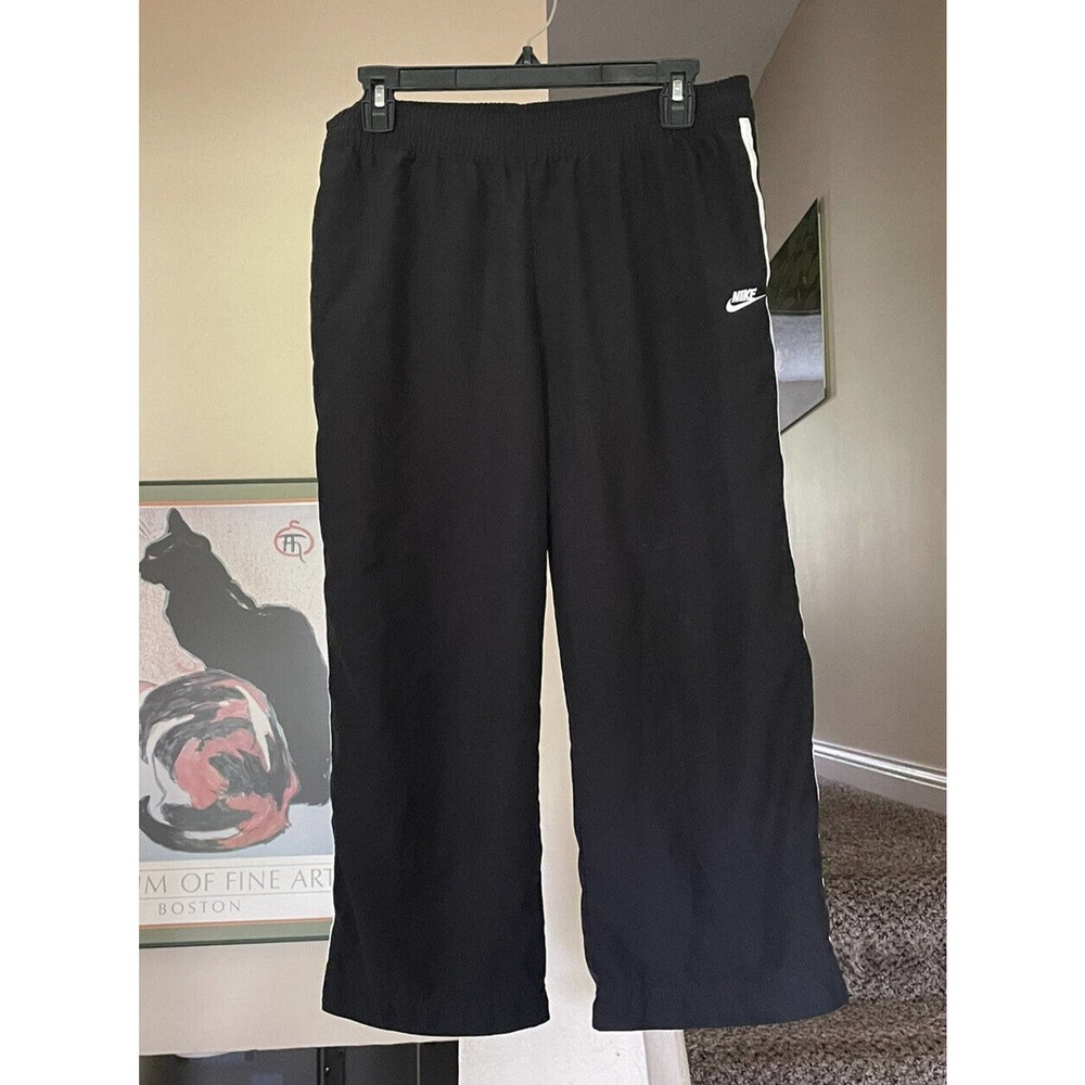 Retro Nike Sportswear Girl’s Large (12-14) Elastic Waist Track Pants Polyester